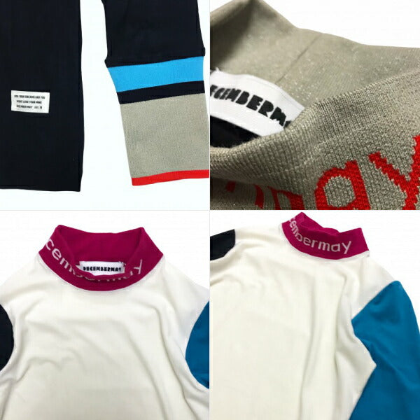 DECEMBERMAY ディセンバーメイ メンズ Asymmetry colors warm Inner 保温性 肌触りの良い着心地 1-112-0515