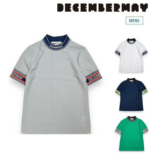 DECEMBERMAY ディセンバーメイ メンズ Coolness Mesh mockneck / MAN メッシュ構造 1-305-0132