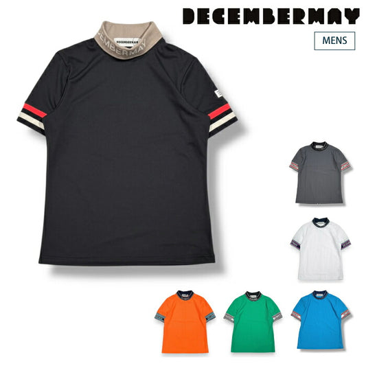 DECEMBERMAY ディセンバーメイ メンズ Coolness Mesh mockneck / MAN メッシュ構造 セットアップ対応1-305-0132