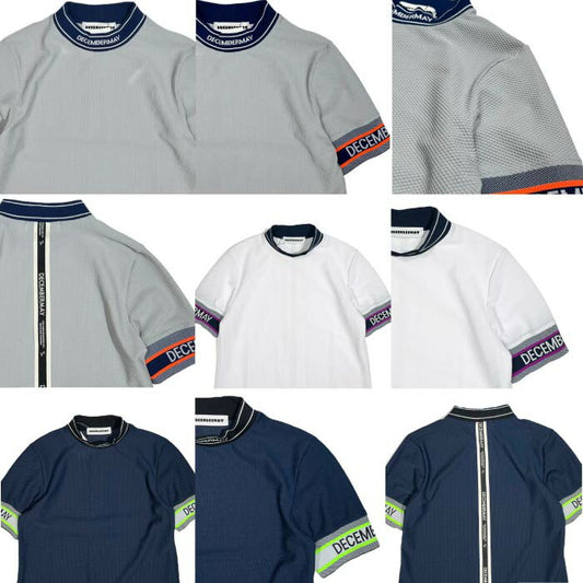 DECEMBERMAY ディセンバーメイ メンズ Coolness Mesh mockneck / MAN メッシュ構造 1-305-0132