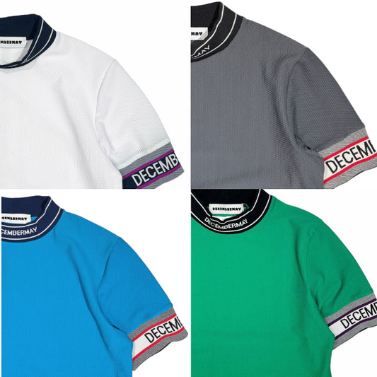 DECEMBERMAY ディセンバーメイ メンズ Coolness Mesh mockneck / MAN メッシュ構造 1-305-0132