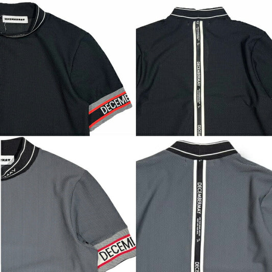 DECEMBERMAY ディセンバーメイ メンズ Coolness Mesh mockneck / MAN メッシュ構造 セットアップ対応1-305-0132