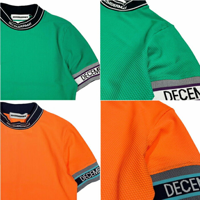 DECEMBERMAY ディセンバーメイ メンズ Coolness Mesh mockneck / MAN メッシュ構造 セットアップ対応1-305-0132