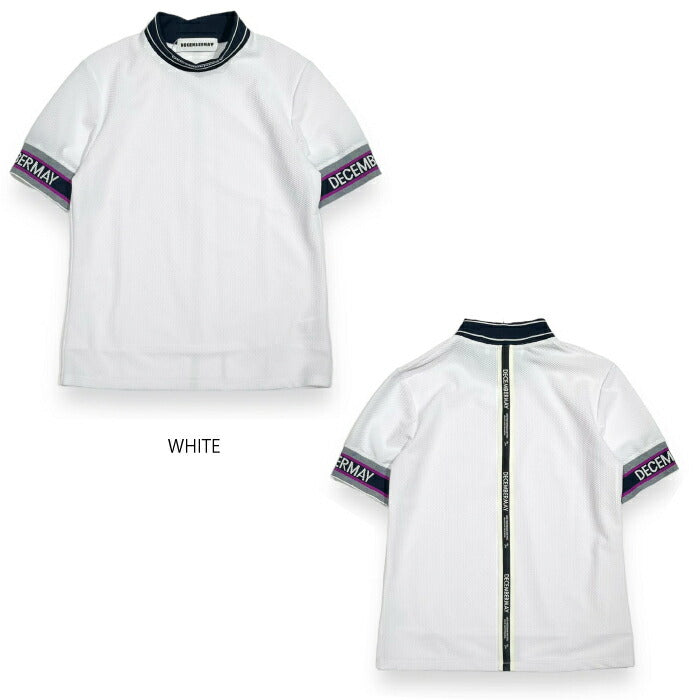 DECEMBERMAY ディセンバーメイ メンズ Coolness Mesh mockneck / MAN メッシュ構造 セットアップ対応1-305-0132