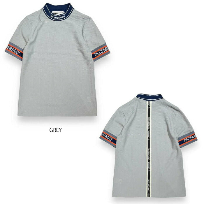 DECEMBERMAY ディセンバーメイ メンズ Coolness Mesh mockneck / MAN メッシュ構造 セットアップ対応1-305-0132