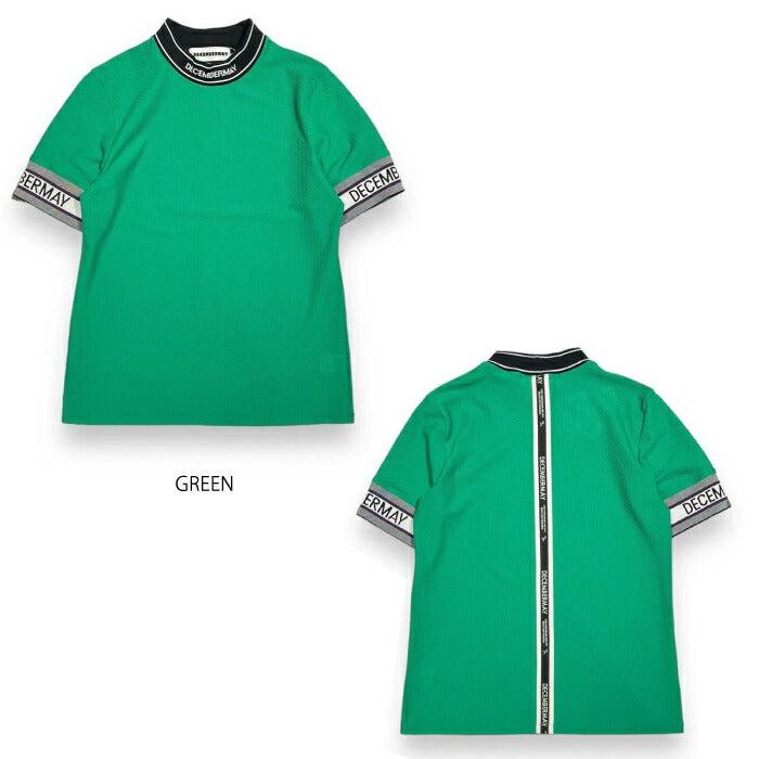 DECEMBERMAY ディセンバーメイ メンズ Coolness Mesh mockneck / MAN メッシュ構造 セットアップ対応1-305-0132
