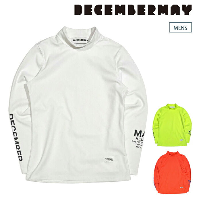 DECEMBERMAY ディセンバーメイ ゴルフウェア メンズ Basic warm inner / MAN 長袖シャツ 吸水速乾 保温性 日本製 1-312-0508