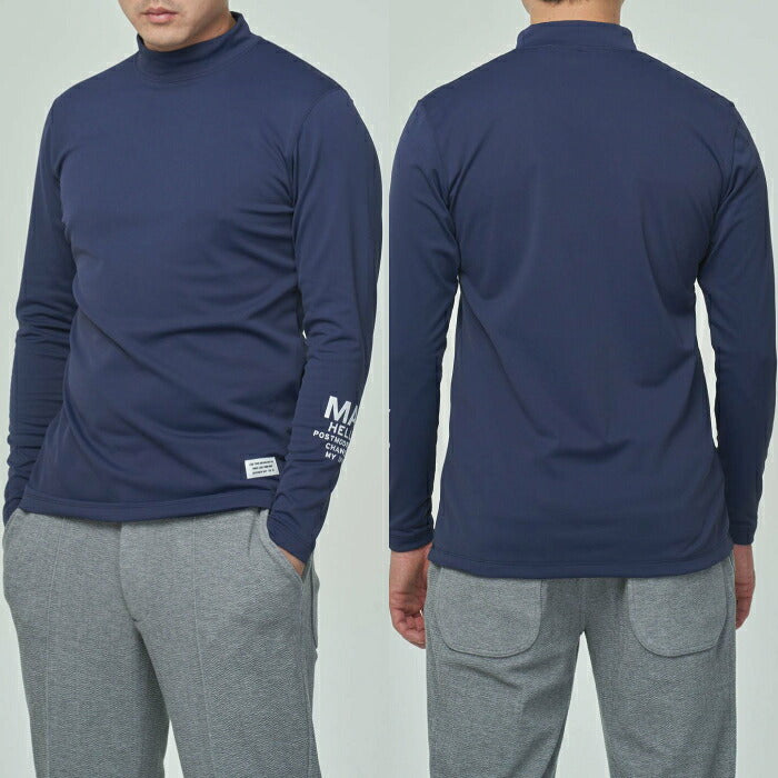 DECEMBERMAY ディセンバーメイ ゴルフウェア メンズ Basic warm inner / MAN 長袖シャツ 吸水速乾 保温性 日本製 1-312-0508