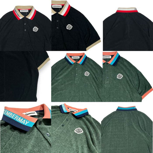 DECEMBERMAY ディセンバーメイ メンズ ゴルフウェア 半袖ポロシャツ Color combination polo/MEN 1-405-0146