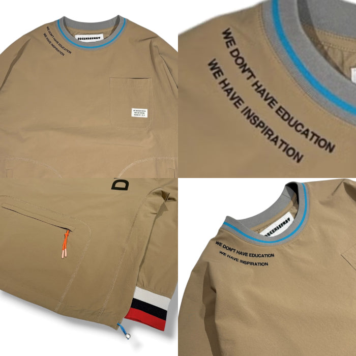 DECEMBERMAY ディセンバーメイ ゴルフウェア メンズ プルオーバーナイロンジャケット Water repellent agile shirt / MAN 1-412-1550