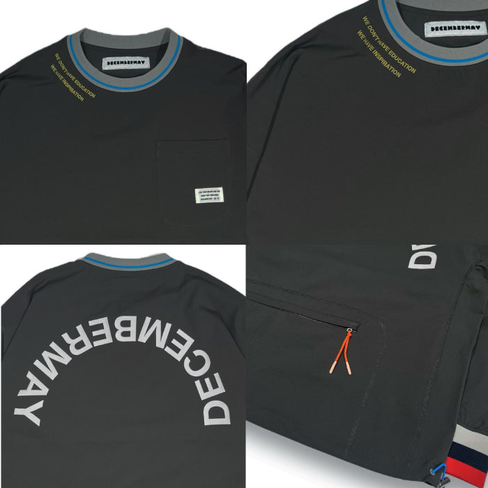 DECEMBERMAY ディセンバーメイ ゴルフウェア メンズ プルオーバーナイロンジャケット Water repellent agile shirt / MAN 1-412-1550