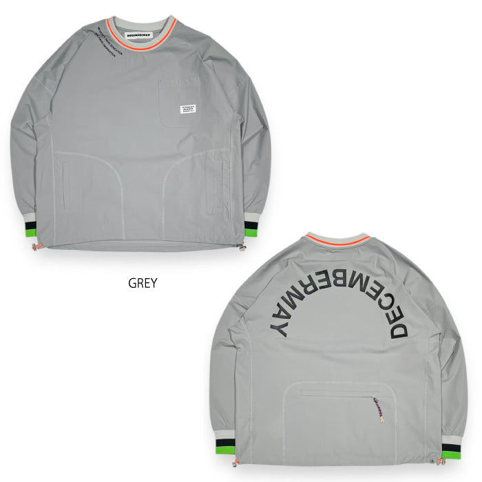 DECEMBERMAY ディセンバーメイ ゴルフウェア メンズ プルオーバーナイロンジャケット Water repellent agile shirt / MAN 1-412-1550