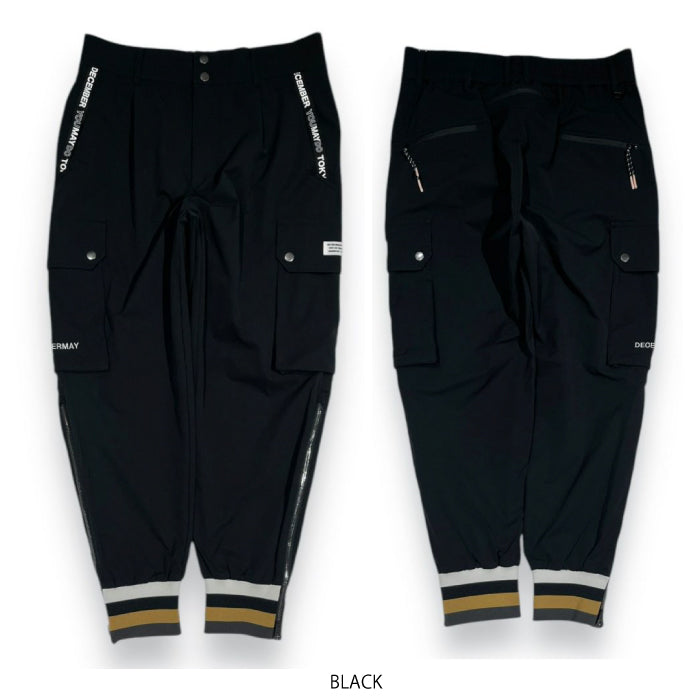 DECEMBERMAY ディセンバーメイ ゴルフウェア メンズ Water repellent agile pants / MAN セットアップ対応 1-412-2050