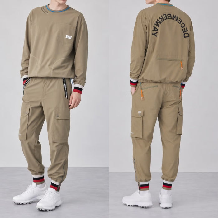 DECEMBERMAY ディセンバーメイ ゴルフウェア メンズ プルオーバーナイロンジャケット Water repellent agile shirt / MAN 1-412-1550
