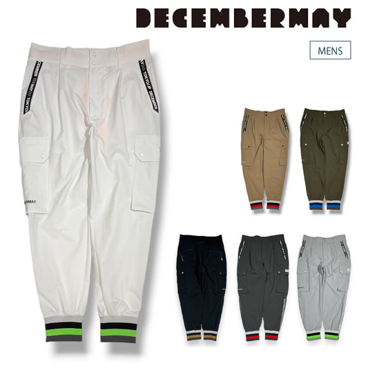 DECEMBERMAY ディセンバーメイ ゴルフウェア メンズ Water repellent agile pants / MAN セットアップ対応 1-412-2050