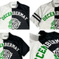DECEMBERMAY ディセンバーメイ ゴルフウェア メンズ 半袖モックネックシャツ Lovers tiger bicolor mock neck shirt/ MEN 吸湿速乾 防透 紫外線防止 1-505-0151