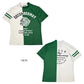 DECEMBERMAY ディセンバーメイ ゴルフウェア メンズ 半袖モックネックシャツ Lovers tiger bicolor mock neck shirt/ MEN 吸湿速乾 防透 紫外線防止 1-505-0151