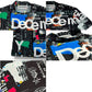 DECEMBERMAY ディセンバーメイ ゴルフウェア メンズ Graffiti mock neck shirt/ MEN 速乾