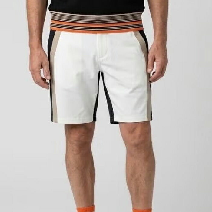 DECEMBERMAY ディセンバーメイ メンズ Slender Duality short Pants MEN バイカラーショートパンツ レギュラーフィットシルエット ストレッチ 1-505-2109