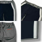 DECEMBERMAY ディセンバーメイ メンズ Slender Duality short Pants MEN バイカラーショートパンツ レギュラーフィットシルエット ストレッチ 1-505-2109