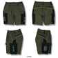 DECEMBERMAY ディセンバーメイ  ゴルフウェア メンズ Coolness mesh cargo shorts/ MAN カーゴショートパンツ 吸水速乾 防シワ 1-505-2110