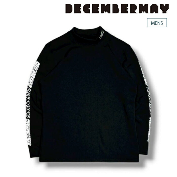 DECEMBERMAY ディセンバーメイ ゴルフウェア メンズ Inner boa mock neck/ MEN インナー モックネック 保温性 伸縮性 裏起毛素材 1-512-0523