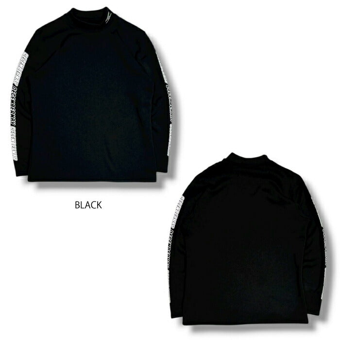DECEMBERMAY ディセンバーメイ ゴルフウェア メンズ Inner boa mock neck/ MEN インナー モックネック 保温性 伸縮性 裏起毛素材 1-512-0523