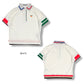 DECEMBERMAY ディセンバーメイ ゴルフウェア メンズ Dolman sleeve polo MEN 半袖ポロシャツ ポップな配色 1-605-0161
