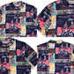 DECEMBERMAY ディセンバーメイ ゴルフウェア メンズ Good Dreams mockneck shirt MEN 半袖モックネックシャツ ロックテイスト 軽量 接触冷感 1-605-0163