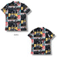 DECEMBERMAY ディセンバーメイ ゴルフウェア メンズ Good Dreams mockneck shirt MEN 半袖モックネックシャツ ロックテイスト 軽量 接触冷感 1-605-0163