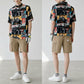 DECEMBERMAY ディセンバーメイ ゴルフウェア メンズ Good Dreams mockneck shirt MEN 半袖モックネックシャツ ロックテイスト 軽量 接触冷感 1-605-0163