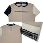 DECEMBERMAY ディセンバーメイ ゴルフウェア メンズ Mesh-paneled mock neck MEN 半袖モックネックシャツ 吸水速乾 透防性能 接触冷感 軽量で風通しの良いアイテム 1-605-0166