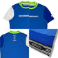 DECEMBERMAY ディセンバーメイ ゴルフウェア メンズ Mesh-paneled mock neck MEN 半袖モックネックシャツ 吸水速乾 透防性能 接触冷感 軽量で風通しの良いアイテム 1-605-0166