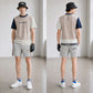 DECEMBERMAY ディセンバーメイ ゴルフウェア メンズ Mesh-paneled mock neck MEN 半袖モックネックシャツ 吸水速乾 透防性能 接触冷感 軽量で風通しの良いアイテム 1-605-0166