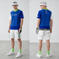 DECEMBERMAY ディセンバーメイ ゴルフウェア メンズ Mesh-paneled mock neck MEN 半袖モックネックシャツ 吸水速乾 透防性能 接触冷感 軽量で風通しの良いアイテム 1-605-0166