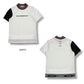 DECEMBERMAY ディセンバーメイ ゴルフウェア メンズ Mesh-paneled mock neck MEN 半袖モックネックシャツ 吸水速乾 透防性能 接触冷感 軽量で風通しの良いアイテム 1-605-0166