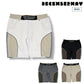 DECEMBERMAY ディセンバーメイ ゴルフウェア メンズ Coolness mesh × Rib shorts MEN ショートパンツ ストレッチ トリコットメッシュ素材 セットアップ対応 1-605-2128