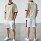 DECEMBERMAY ディセンバーメイ ゴルフウェア メンズ Coolness mesh × Rib shorts MEN ショートパンツ ストレッチ トリコットメッシュ素材 セットアップ対応 1-605-2128