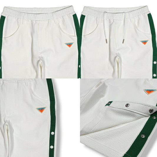 DECEMBERMAY ディセンバーメイ ゴルフウェア メンズ Newport seersucker shorts MEN ショートパンツ ストレッチ性 UVカット効果 セットアップ対応 1-605-2129