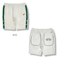 DECEMBERMAY ディセンバーメイ ゴルフウェア メンズ Newport seersucker shorts MEN ショートパンツ ストレッチ性 UVカット効果 セットアップ対応 1-605-2129