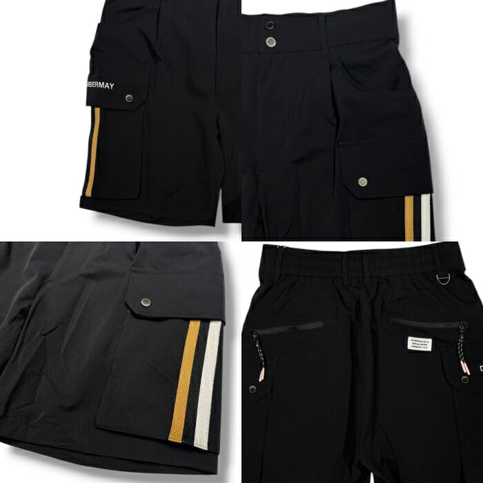 DECEMBERMAY ディセンバーメイ ゴルフウェア メンズ Water repellent agile short pants ショートパンツ ストレッチ性 撥水素材 防風性 高機能素材 超軽量 シワになりにくい ソフト ゆったり 1-605-2150