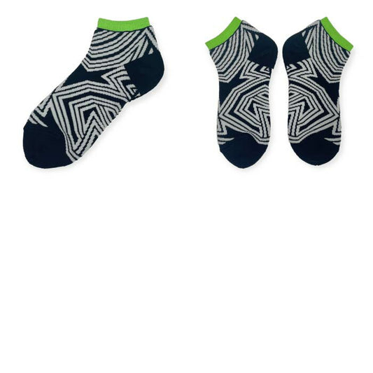 DECEMBERMAY ディセンバーメイ ゴルフ ソックス メンズ Star Tribal ankle socks/MEN 1-999-4005【メール便可】