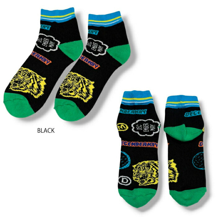 DECEMBERMAY ディセンバーメイ ゴルフウェア メンズ ソックス Pattern socks/MEN クッション生 1-999-4009 【メール便可】