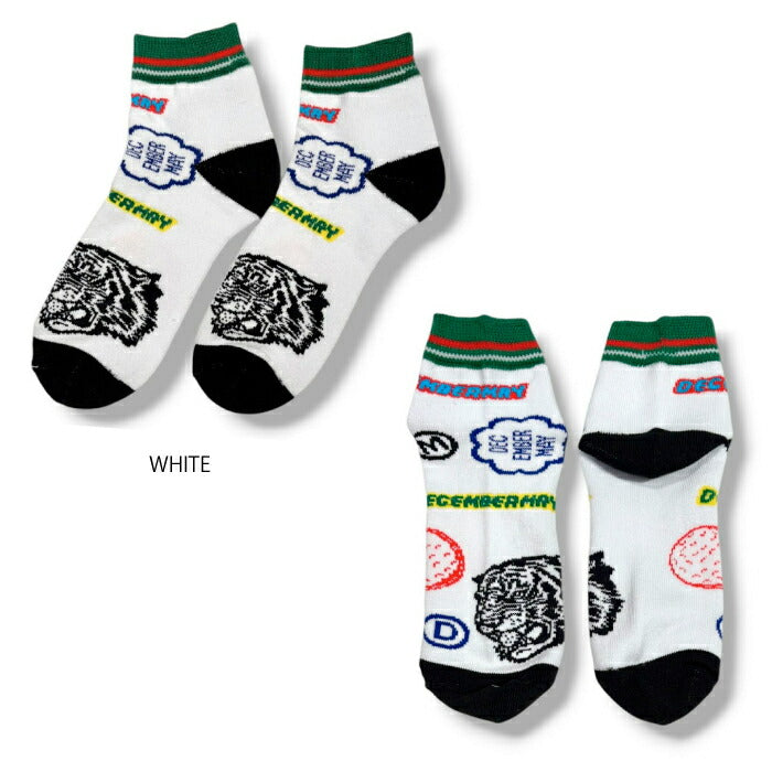 DECEMBERMAY ディセンバーメイ ゴルフウェア メンズ ソックス Pattern socks/MEN クッション生 1-999-4009 【メール便可】