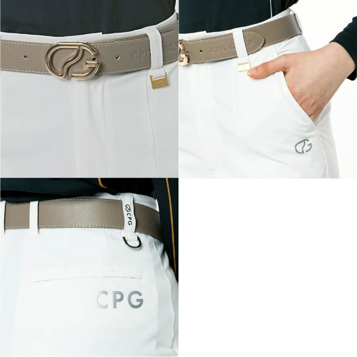 【30%OFF SALE】CPG GOLF シーピージーゴルフ レディース WOMEN 2WAYストレッチセンタープレスパンツ 1105-24130