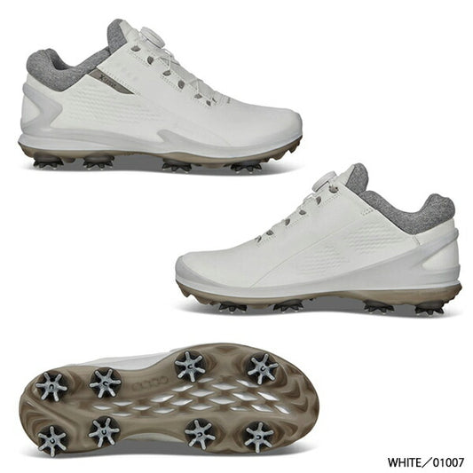 【SALEセール】30%OFF ECCO エコー ゴルフシューズ メンズ ECCO GOLF BIOM G 3 MENS BOA X-TENSA GORETEX YAKレザー 通気性 131834