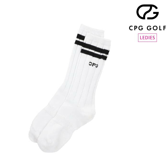 CPG GOLF シーピージーゴルフ ゴルフウェア レディース ソックス LOOSE SOCKS(TYPE JK) ルーズソックスタイプ 1511-24150