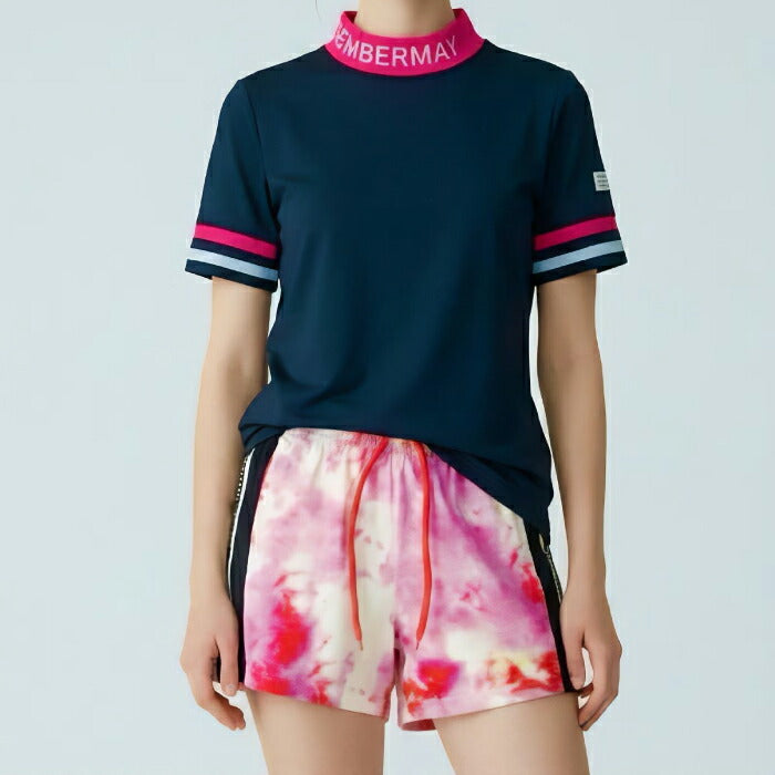 DECEMBERMAY ディセンバーメイ レディース Comfortable Highneck Shirt 吸湿速乾機能 2-105-0116