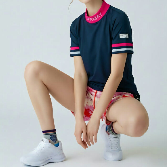 DECEMBERMAY ディセンバーメイ レディース Comfortable Highneck Shirt 吸湿速乾機能 2-105-0116