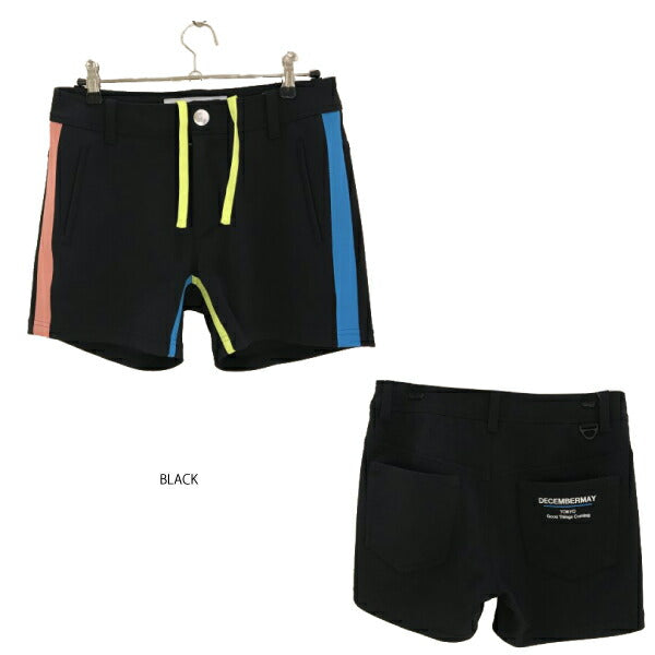 DECEMBERMAY　ディセンバーメイ　レディース　Asymmetryline Short Pants　アシメショートパンツ　軽量　透け防止　UVケア機能　2-105-2018